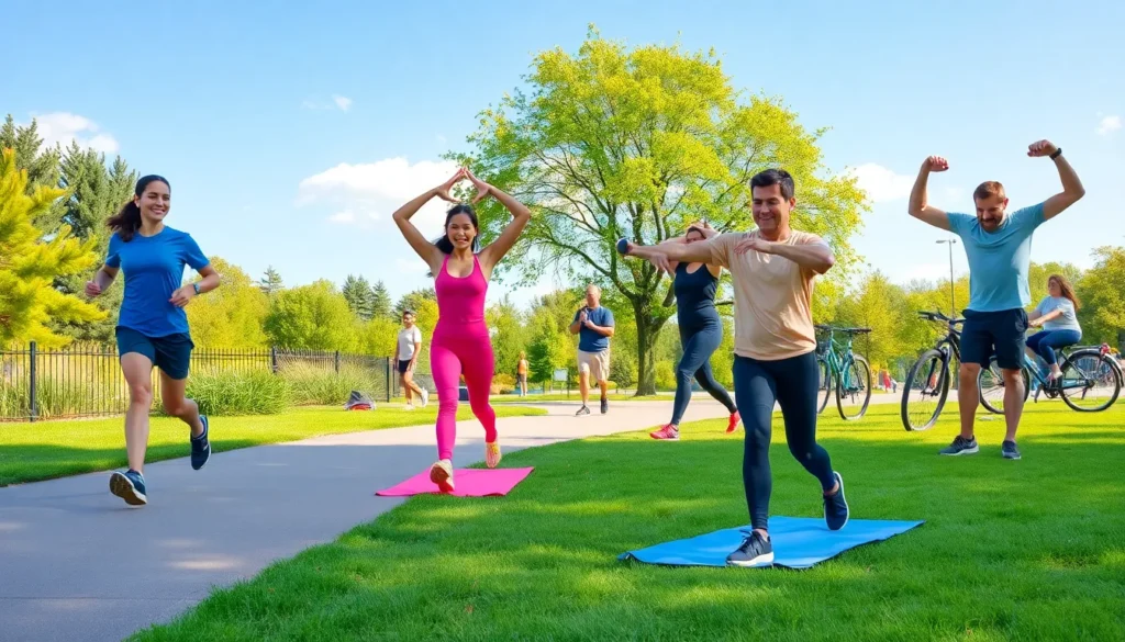 type of exercises