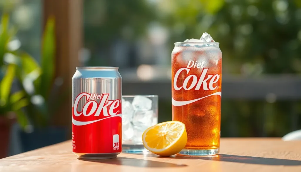 sodium in diet coke